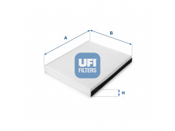 53.189.00 - Kabínový filter UFI