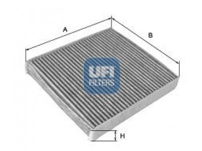 54.106.00 - Kabínový filter UFI (s aktívnym uhlím)