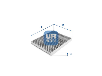 54.109.00 - Kabínový filter UFI (s aktívnym uhlím)
