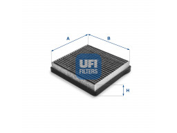 54.113.00 - Kabínový filter UFI (s aktívnym uhlím)