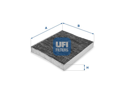 54.114.00 - Kabínový filter UFI (s aktívnym uhlím)