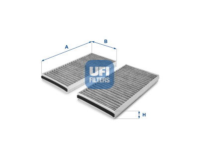 54.127.00 - Kabínový filter UFI (s aktívnym uhlím)