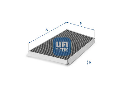54.131.00 - Kabínový filter UFI (s aktívnym uhlím)