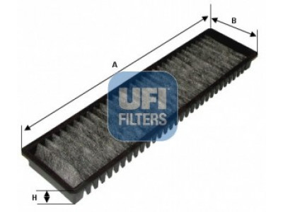 54.137.00 - Kabínový filter UFI (s aktívnym uhlím)