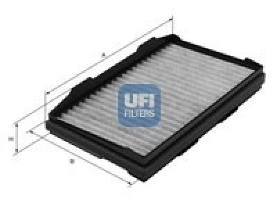 54.139.00 - Kabínový filter UFI (s aktívnym uhlím)