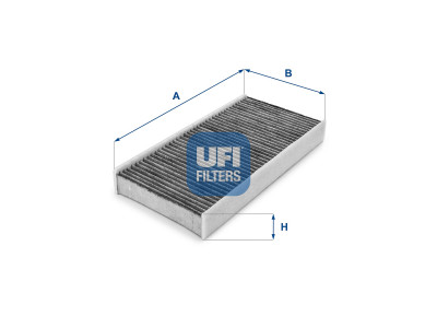 54.142.00 - Kabínový filter UFI (s aktívnym uhlím)
