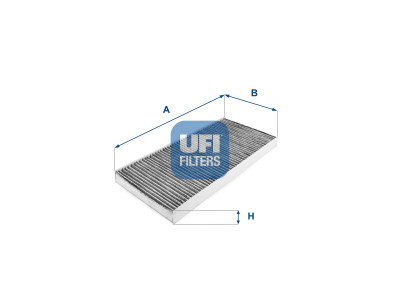 54.146.00 - Kabínový filter UFI (s aktívnym uhlím)