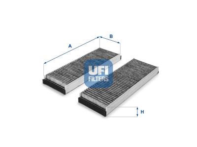 54.153.00 - Kabínový filter UFI (s aktívnym uhlím)