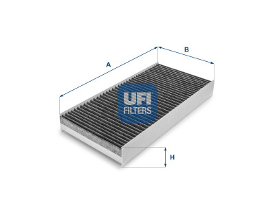 54.160.00 - Kabínový filter UFI (s aktívnym uhlím)