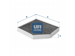 54.168.00 - Kabínový filter UFI (s aktívnym uhlím)