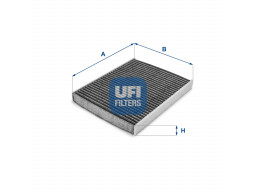 54.170.00 - Kabínový filter UFI (s aktívnym uhlím)