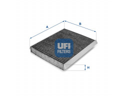 54.171.00 - Kabínový filter UFI (s aktívnym uhlím)