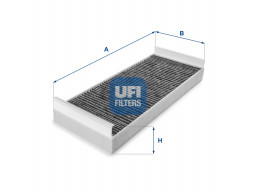 54.177.00 - Kabínový filter UFI (s aktívnym uhlím)