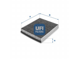 54.218.00 - Kabínový filter UFI (s aktívnym uhlím)