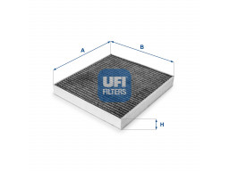 54.219.00 - Kabínový filter UFI (s aktívnym uhlím)