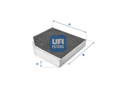 54.222.00 - Kabínový filter UFI (s aktívnym uhlím)