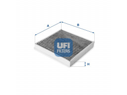 54.223.00 - Kabínový filter UFI (s aktívnym uhlím)
