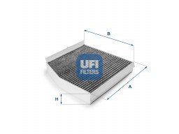 54.236.00 - Kabínový filter UFI (s aktívnym uhlím)