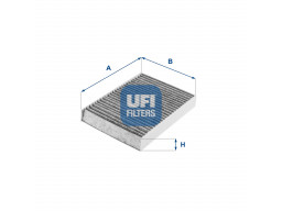 54.245.00 - Kabínový filter UFI (s aktívnym uhlím)