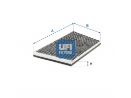 54.246.00 - Kabínový filter UFI (s aktívnym uhlím)