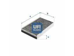 54.267.00 - Kabínový filter UFI (s aktívnym uhlím)