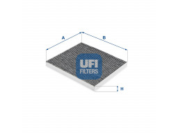 54.273.00 - Kabínový filter UFI (s aktívnym uhlím)