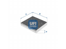 54.274.00 - Kabínový filter UFI (s aktívnym uhlím)
