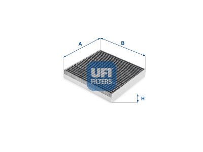 54.274.00 - Kabínový filter UFI (s aktívnym uhlím)