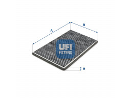 54.278.00 - Kabínový filter UFI (s aktívnym uhlím)