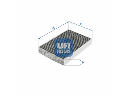 54.285.00 - Kabínový filter UFI (s aktívnym uhlím)