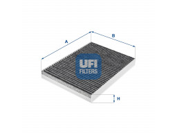 54.292.00 - Kabínový filter UFI (s aktívnym uhlím)