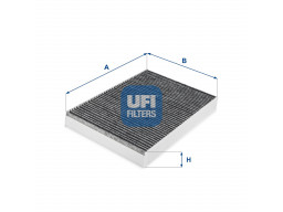 54.293.00 - Kabínový filter UFI (s aktívnym uhlím)