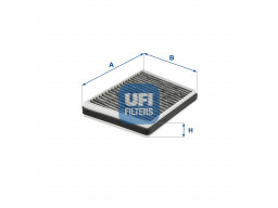 54.297.00 - Kabínový filter UFI (s aktívnym uhlím)