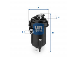 55.143.00 - Palivový filter UFI