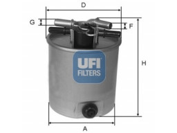 55.392.00 - Palivový filter UFI