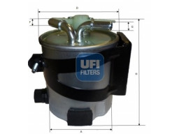 55.417.00 - Palivový filter UFI