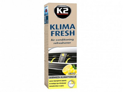 K2 Klima Fresh Lemon Sprej - čistič a osviežovač klimatizácie (ventilácie) 150 ml