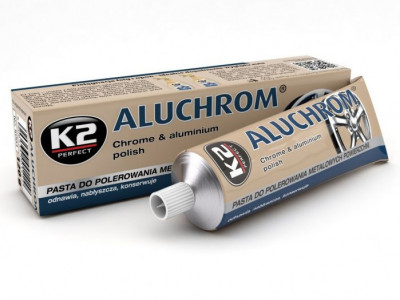 K2 Aluchrom - Leštiaca pasta na hliník, chróm 120g