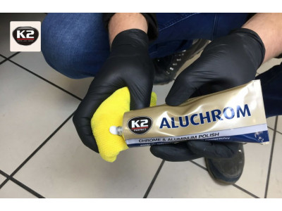 K2 Aluchrom - Leštiaca pasta na hliník, chróm 120g