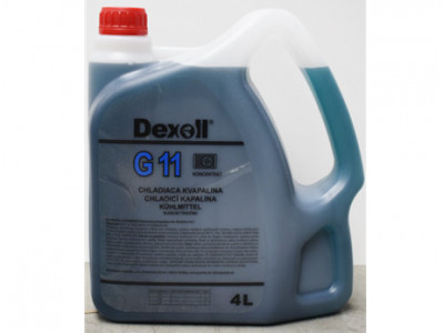 Chladiaca kvapalina G11 (modrá) Dexoll Antifreeze 4L