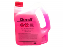 Chladiaca kvapalina G12 Dexoll Antifreeze 3L