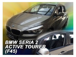 Deflektory - protiprievanové plexi BMW rad 2 (F45, 5-dverový, od r.v. 2015 Active Tourer)