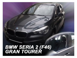Deflektory - protiprievanové plexi BMW rad 2 Gran Tourer (F46, 5-dverový, od r.v. 2015)