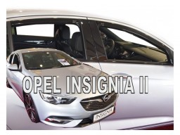 Deflektory - Protiprievanové plexi Opel Insignia B (+zadné, 4-dverový, od r.v. 2017)
