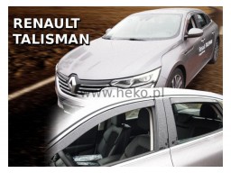Deflektory - protiprievanové plexi Renault Talisman (+zadné, 4-dverový, od r.v. 2016)