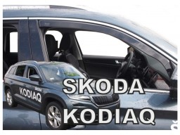 Deflektory - Protiprievanové plexi Škoda Kodiaq (5-dverový, od r.v. 2016)