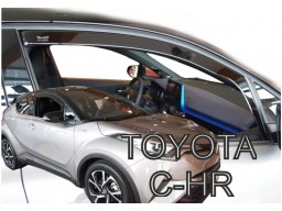 Deflektory - Protiprievanové plexi Toyota C-HR (5-dverový, od r.v. 2016)